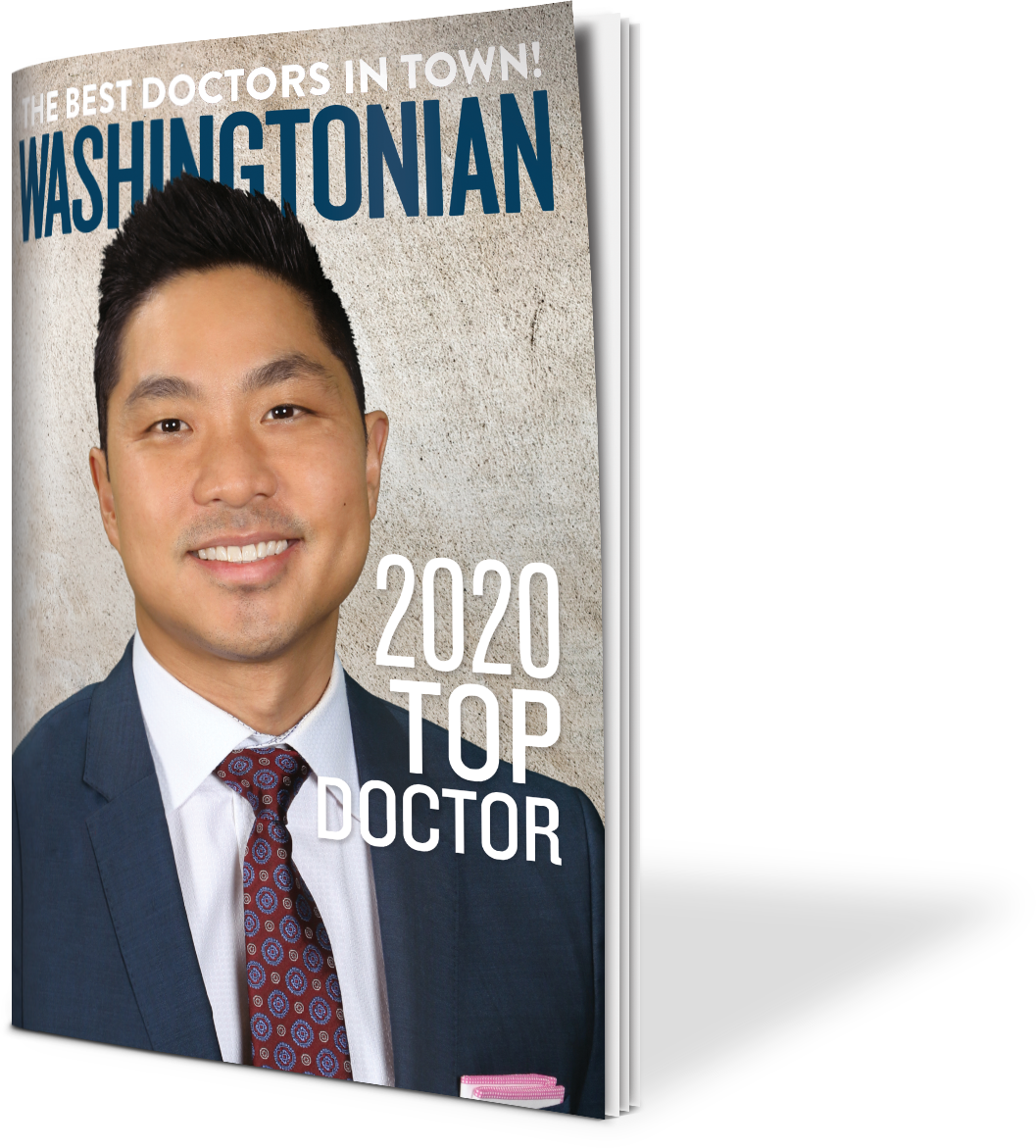 Dr. Lee on the Washingtonian Magazine Cover